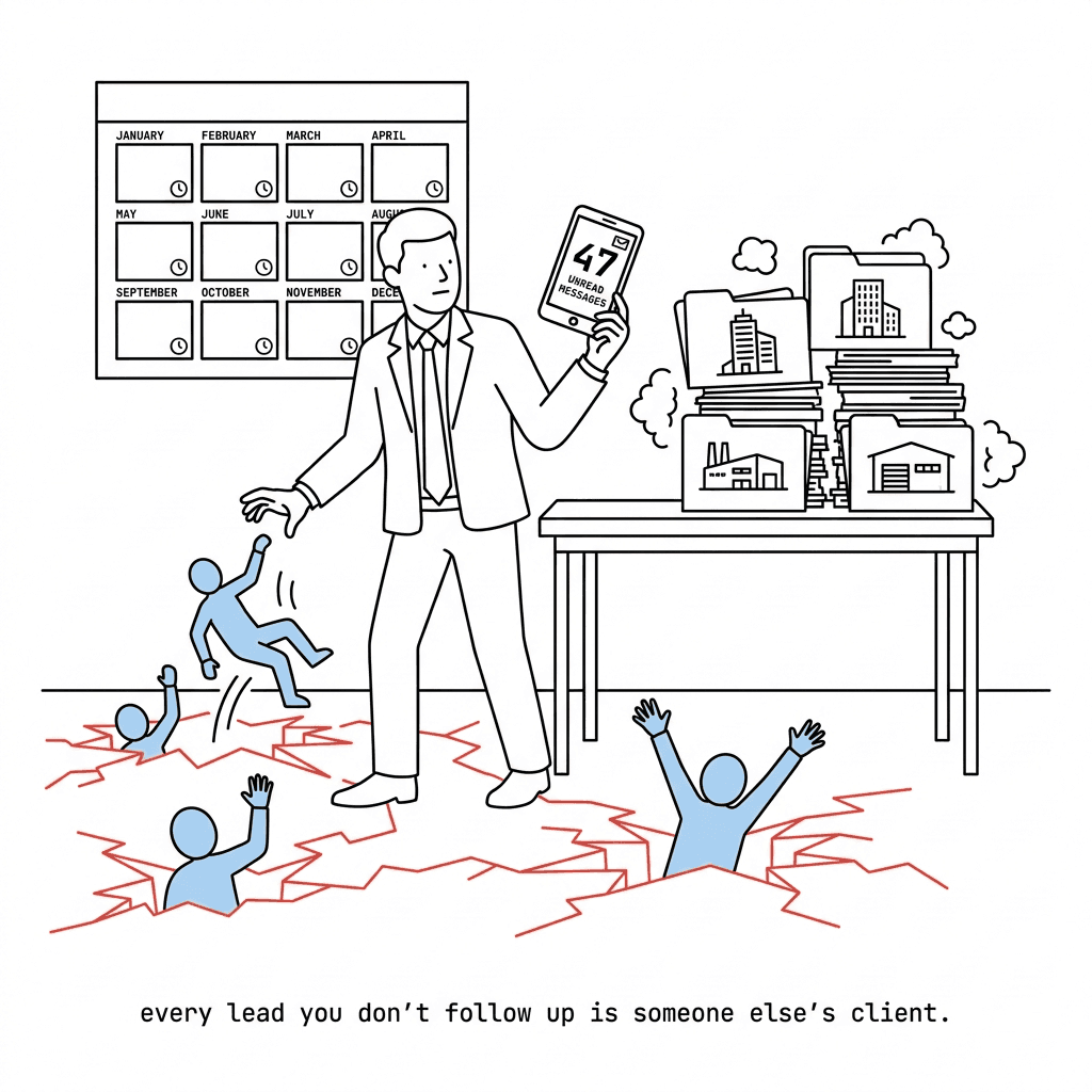 every lead you don't follow up is someone else's client.