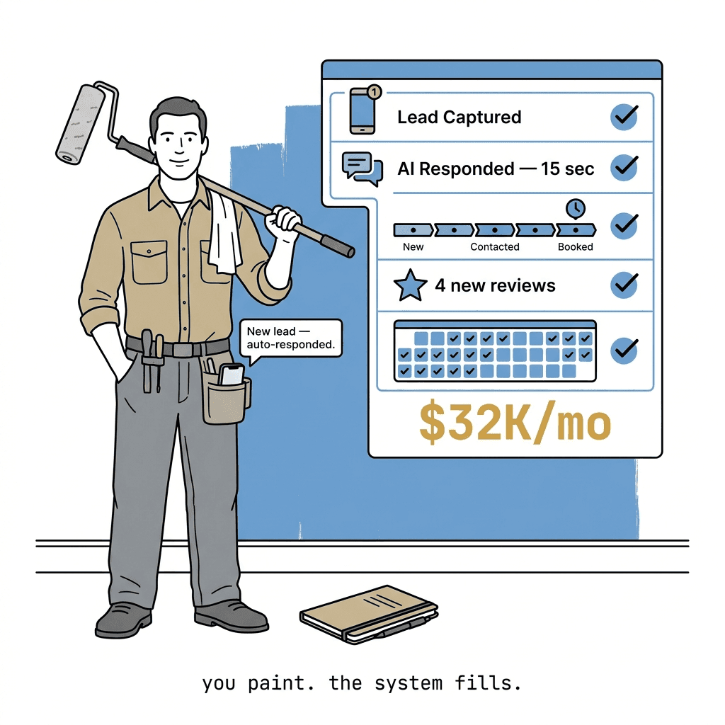 you paint. the system fills.